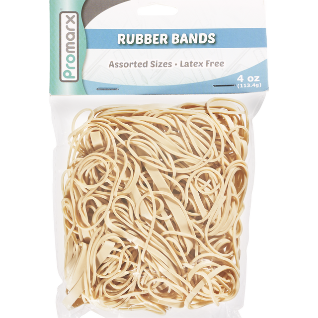 slide 1 of 1, PROMARX Rubber Bands Asst, 1 ct