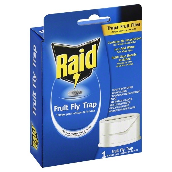 slide 1 of 1, Raid Fruit Fly Trap, 1 ct
