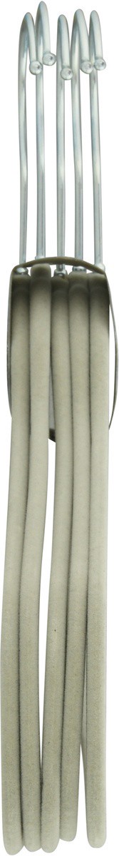 slide 5 of 9, Whitmor Spacemaker Suit Hangers - Beige, 5 ct