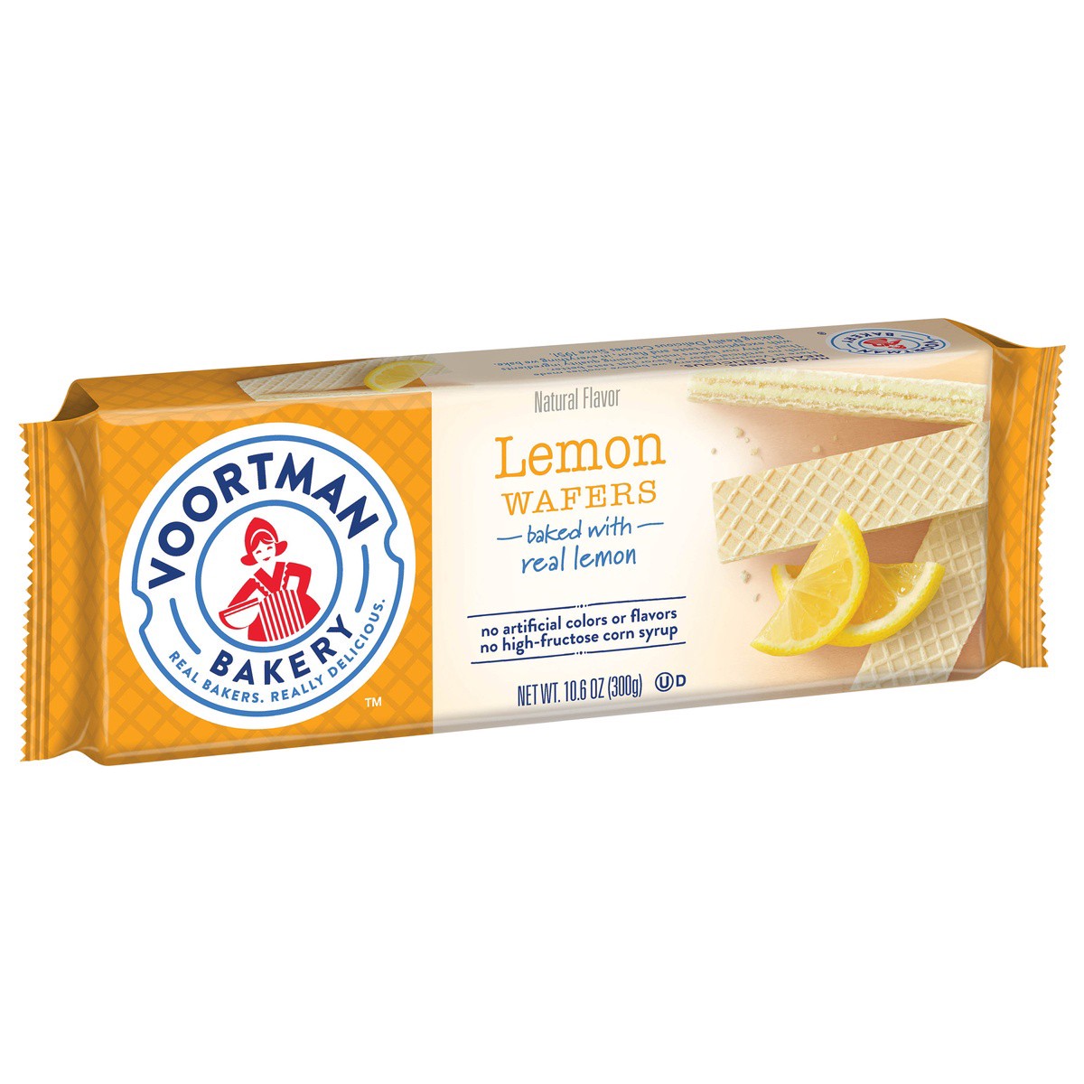 slide 5 of 9, Voortman Bakery Lemon Wafers 10.6 oz, 10.6 oz