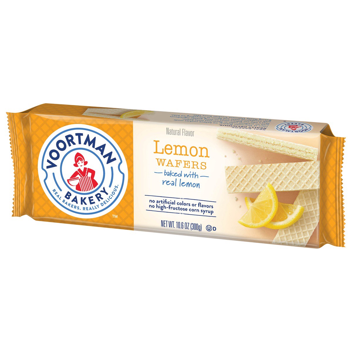 slide 4 of 9, Voortman Bakery Lemon Wafers 10.6 oz, 10.6 oz