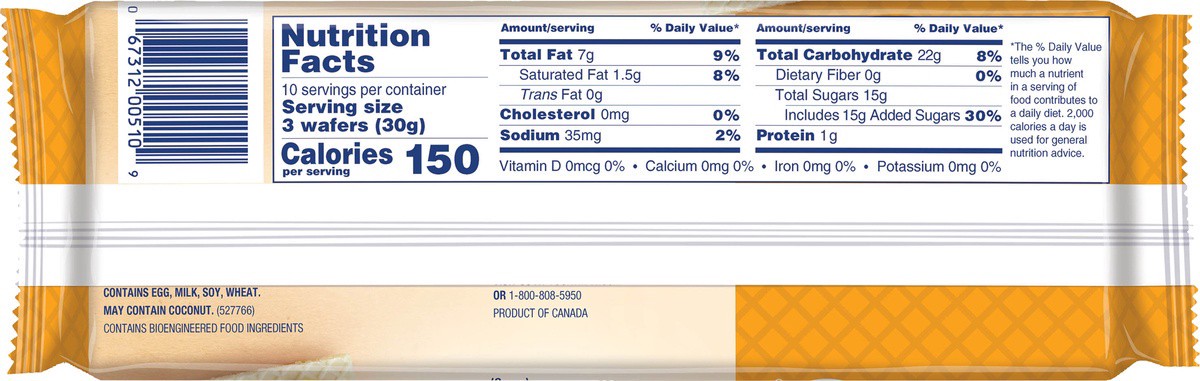 slide 9 of 9, Voortman Bakery Lemon Wafers 10.6 oz, 10.6 oz