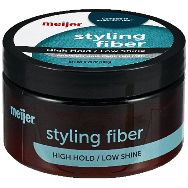 slide 1 of 1, Meijer Hair Styling Fiber, 3.75 oz