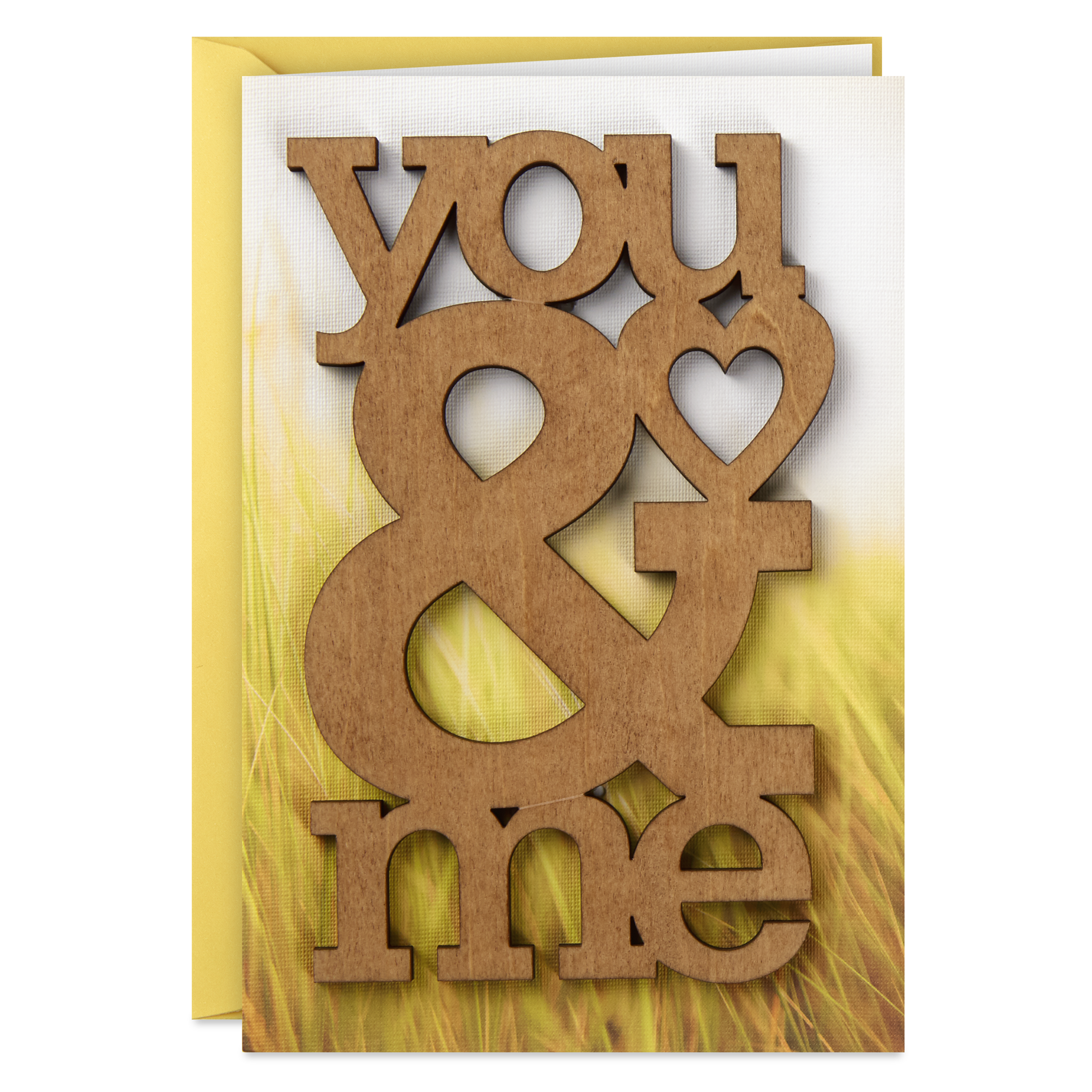 slide 5 of 5, Signature Hallmark Signature Anniversary Card (Wooden You & Me), 1 ct