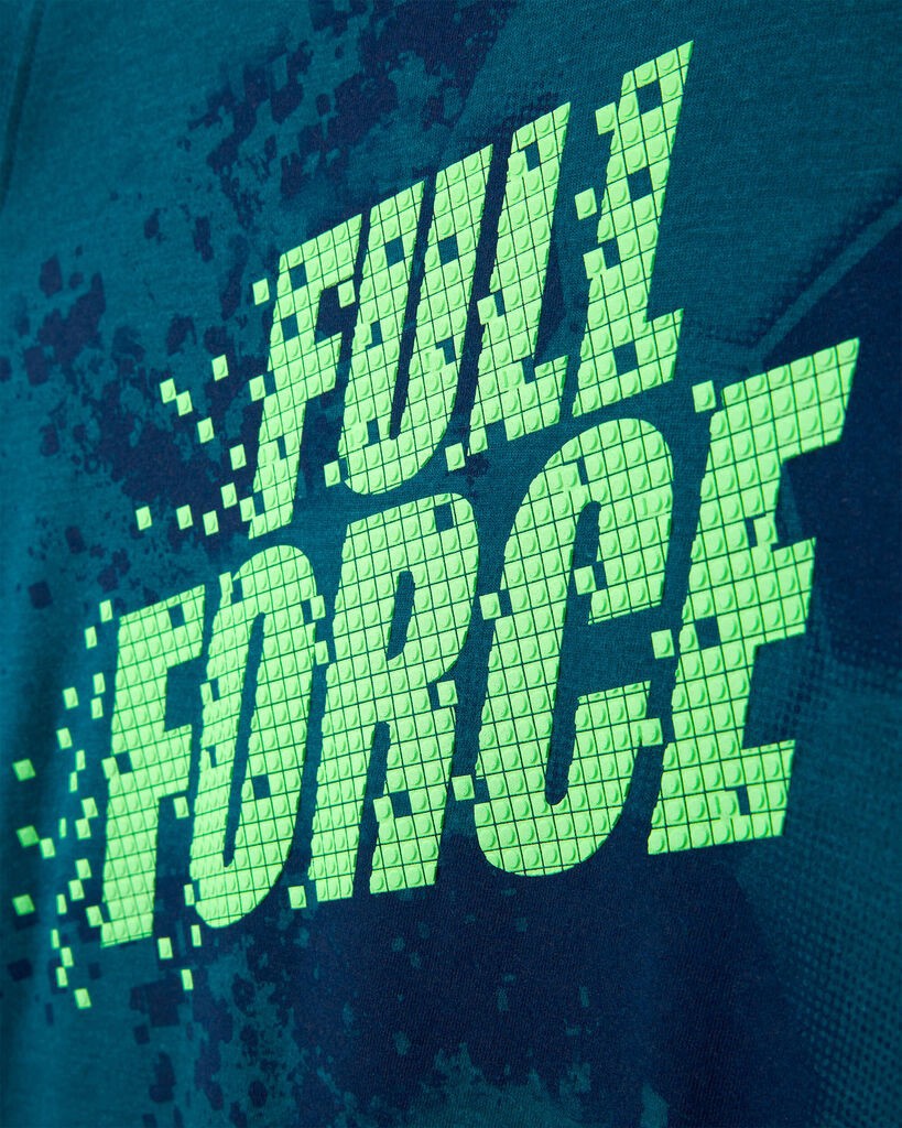 slide 3 of 3, Carter's Kid Soccer Cotton Blend Long-Sleeve Tee - Green Turquoise 6, 1 ct