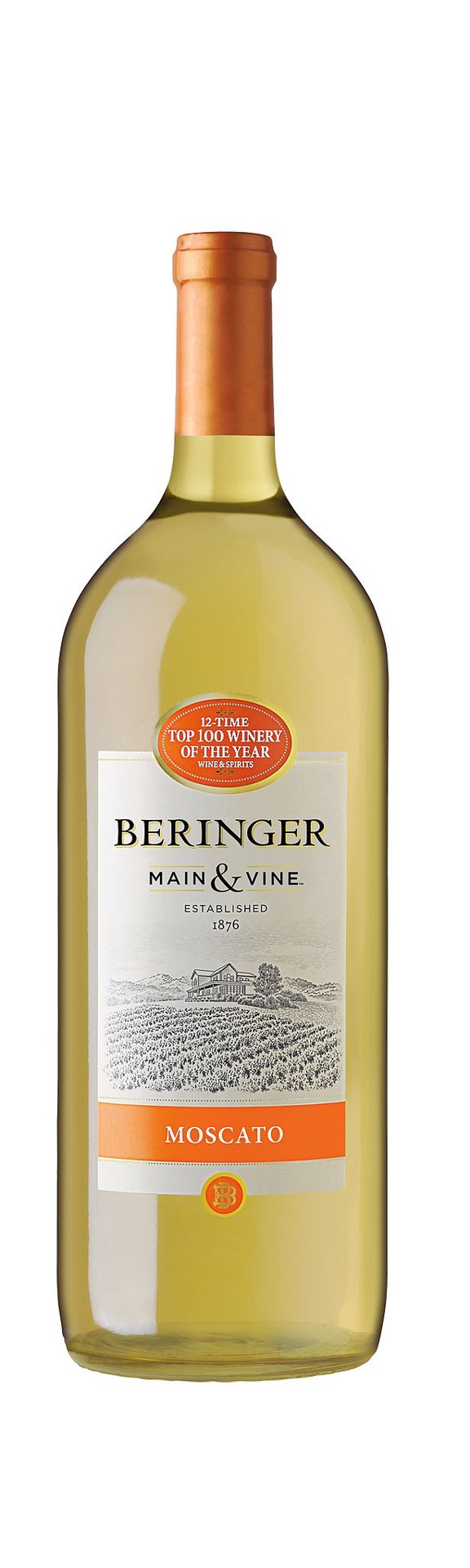 slide 2 of 2, Beringer Main & Vine™ Moscato White Wine - 1.5 Liter, Chile, 1.50 liter