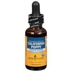 Herb Pharm Calming California Poppy Liquid Extract 1 fl oz