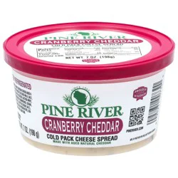 Pine River Cheese Spread Cranberry Cheddar