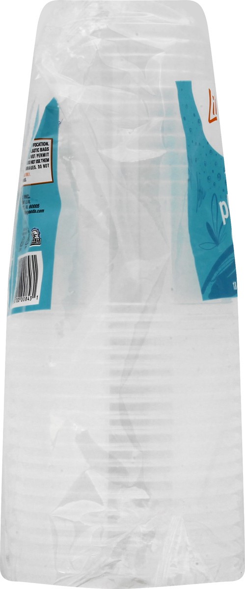 slide 8 of 8, Life Goods 16 Ounce Plastic Cups 18 ea, 18 ct