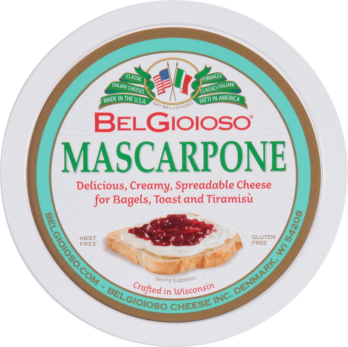 slide 9 of 9, BelGioioso Mascarpone Spreadable Cheese 8 oz, 8 oz