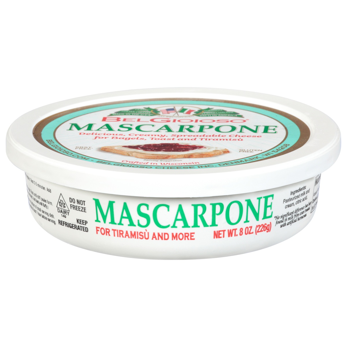 slide 1 of 1, BelGioioso Mascarpone Cheese, 8 oz