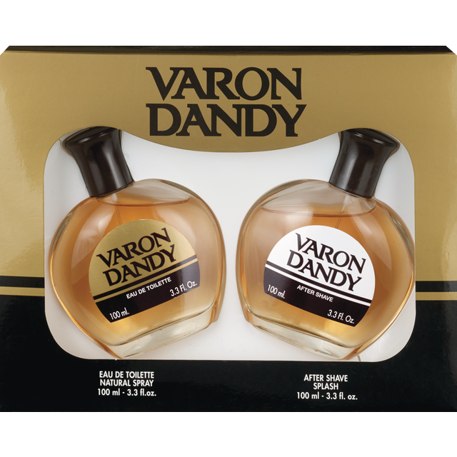 slide 1 of 1, Varon Dandy 2Pc Set (3.3Oz Each Eau De Toilette+After Shave), 1 ct