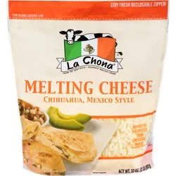La Chona Chihuahua, Mexico Style Melting Cheese 32 oz. Stand-Up Bag