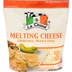 La Chona Chihuahua, Mexico Style Melting Cheese 32 oz Stand-Up Bag