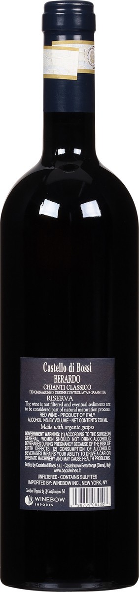 slide 7 of 9, Chianti Classico Castello Di Bossi Berardo 750 ml, 750 ml