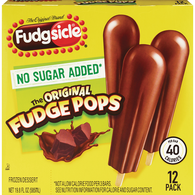 Popsicle Fudgesicle No Sugar Added Fudge Bar 19.8 fl oz Shipt