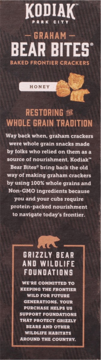 slide 14 of 14, Kodiak Cakes Cakes Honey Graham Cracker Bear Bites, 9 oz