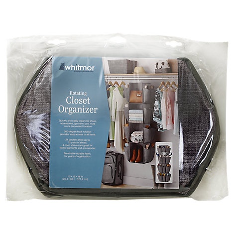 slide 1 of 1, Whitmor Closet Organizer Rotating - Each, 1 ct