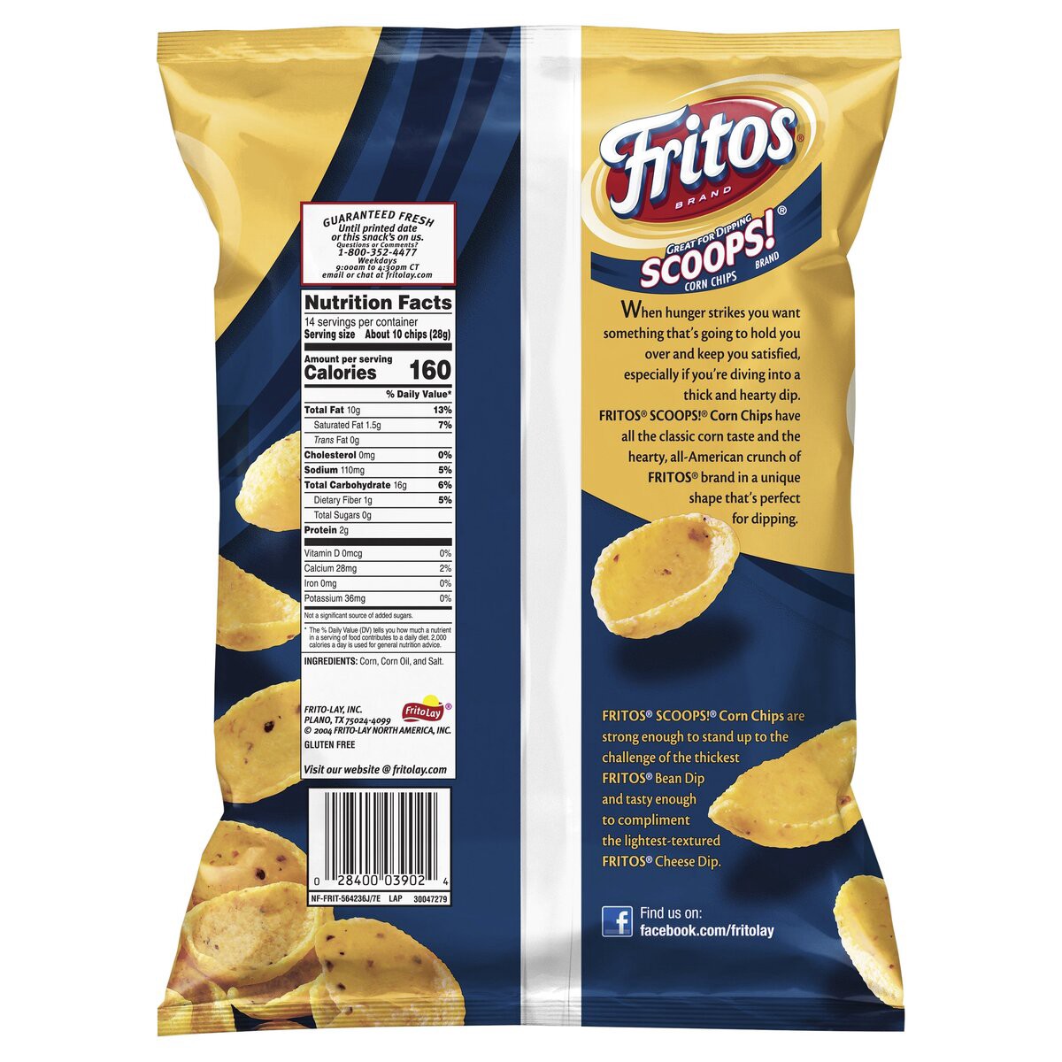 slide 2 of 7, Fritos Corn Chips, 14 oz