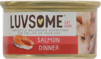 slide 1 of 2, Luvsome Cat Food 3 oz, 3 oz