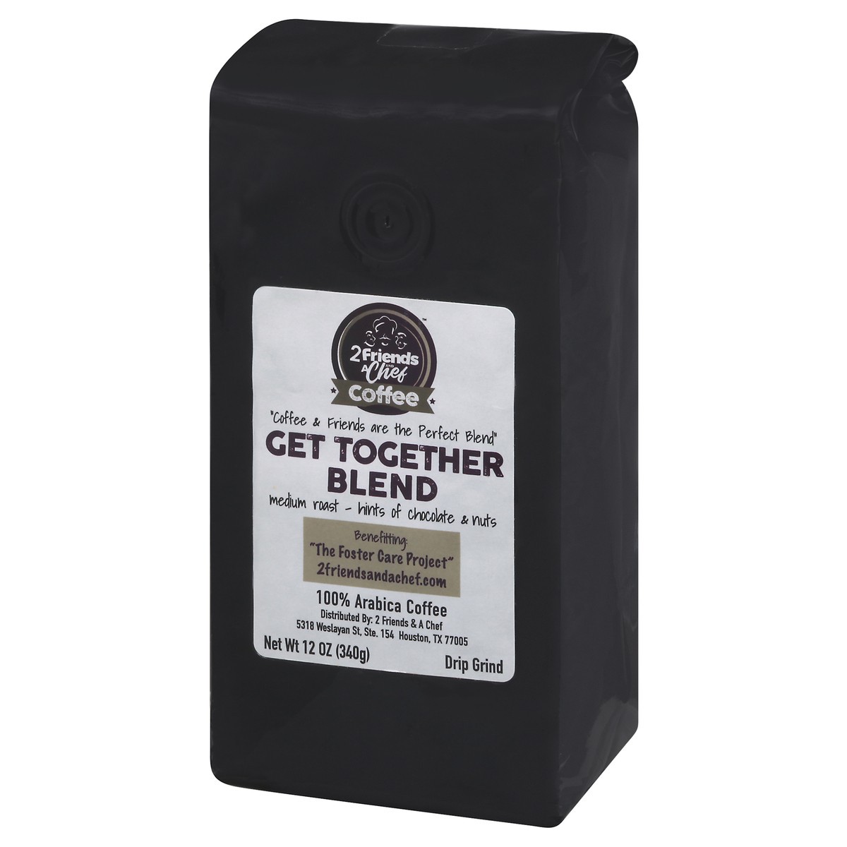 slide 6 of 11, 2 Friends & A Chef Ground Medium Roast Get Together Blend Coffee 12 oz, 12 oz