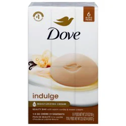 Dove Beauty Bar Soap Rebalancing White Peach & Rice Milk, 3.75 oz