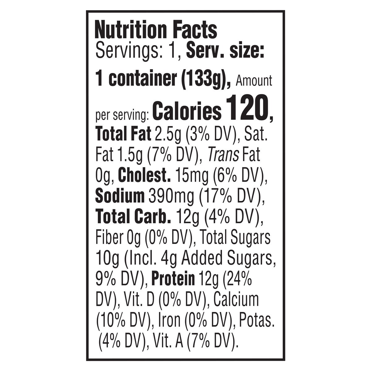 slide 7 of 11, Breakstone's Cottage Doubles Lowfat Cottage Cheese & Strawberry Topping with 2% Milkfat, 4.7 oz Cup, 4.7 oz