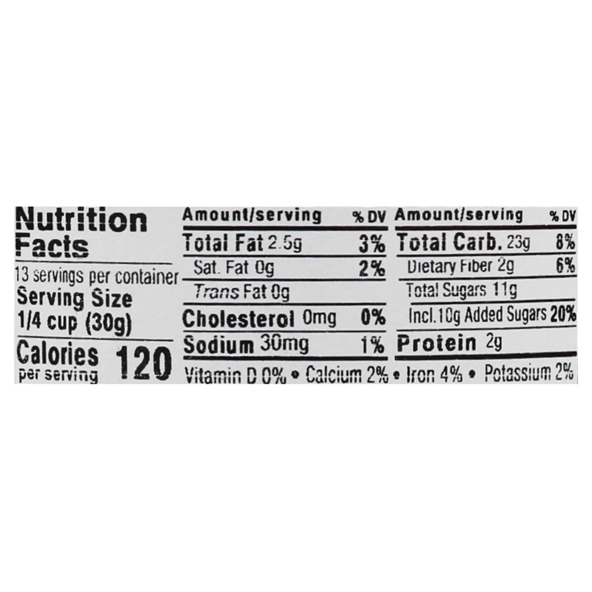 slide 13 of 13, Aurora Natural Cranberry Vanilla Crunch Granola 14 oz, 14 oz