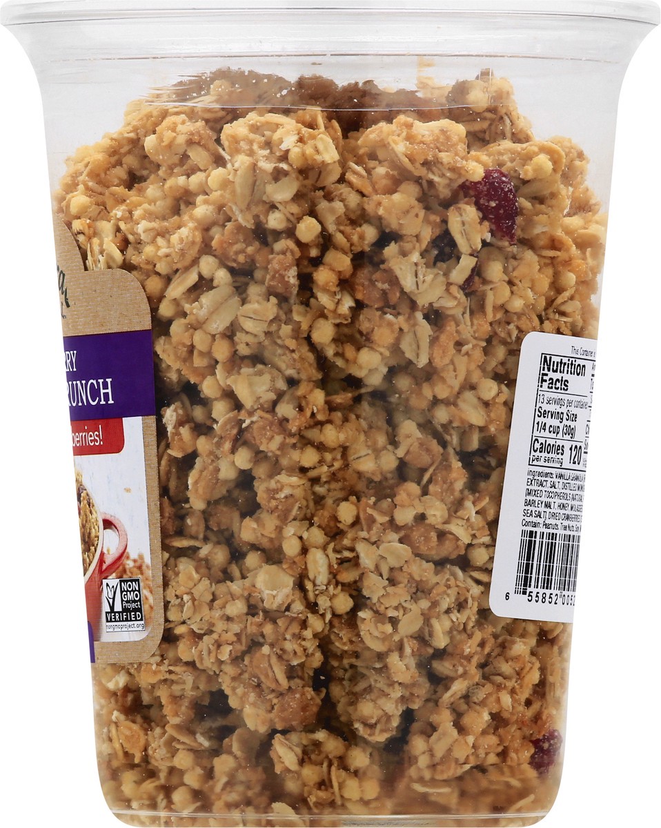 slide 2 of 13, Aurora Natural Cranberry Vanilla Crunch Granola 14 oz, 14 oz
