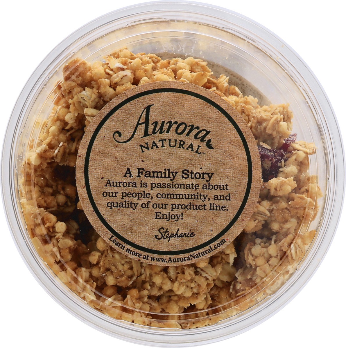 slide 5 of 13, Aurora Natural Cranberry Vanilla Crunch Granola 14 oz, 14 oz