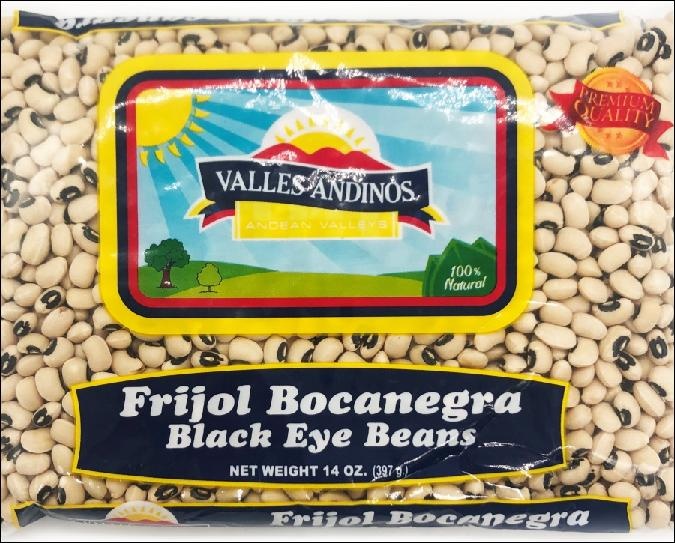 slide 1 of 1, Valles Andinos Va Frijol Bocanegra, 14 oz