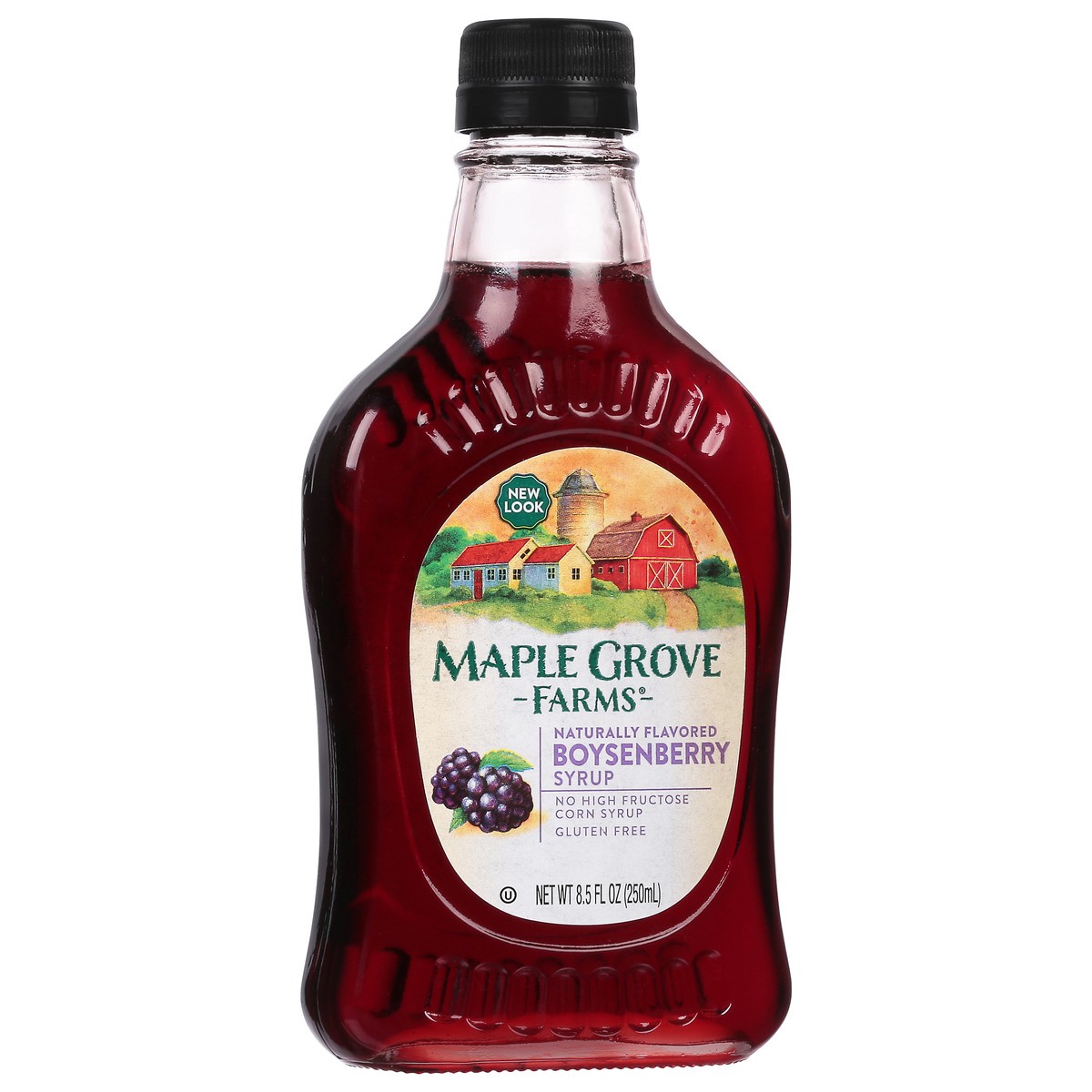 slide 2 of 9, Maple Grove Farms Boysenberry Syrup 8.5 fl oz, 8.5 fl oz