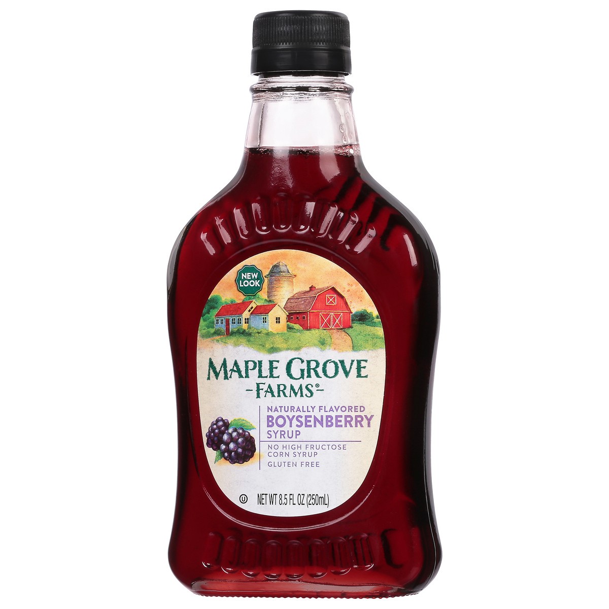 slide 3 of 9, Maple Grove Farms Boysenberry Syrup 8.5 fl oz, 8.5 fl oz