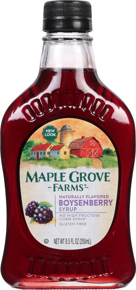 slide 6 of 9, Maple Grove Farms Boysenberry Syrup 8.5 fl oz, 8.5 fl oz