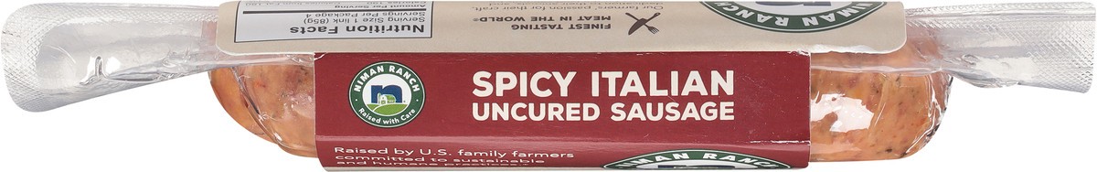 slide 7 of 15, Niman Ranch All Natural Uncured Spicy Italian Sausage 12 oz, 12 oz