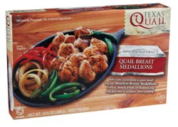 Texas Quail Farms Boneless Quail Breast Medallions