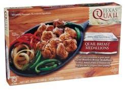 Texas Quail Farms Boneless Quail Breast Medallions