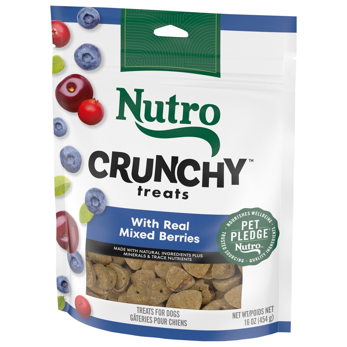 slide 8 of 15, Nutro Crunchy with Real Mixed Berries Treats for Dogs 16 oz, 16 oz