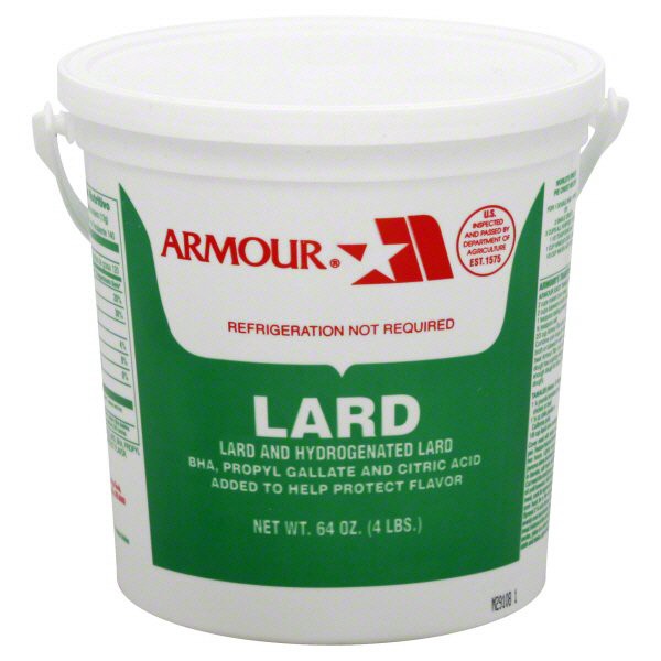 slide 1 of 1, Armour Lard, 4 lb