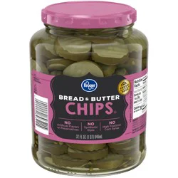Kroger Bread & Butter Pickle Chips