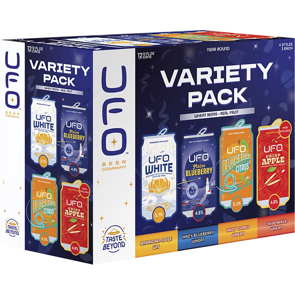 slide 1 of 1, Ufo Variety Pack, 12 ct; 12 oz