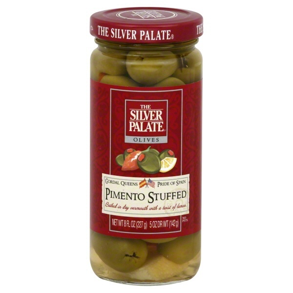slide 1 of 1, Silver Palate Olives Pimento Stuffed, 8 oz