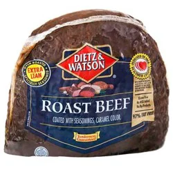 Dietz & Watson Roast Beef Cap Off - Per lb