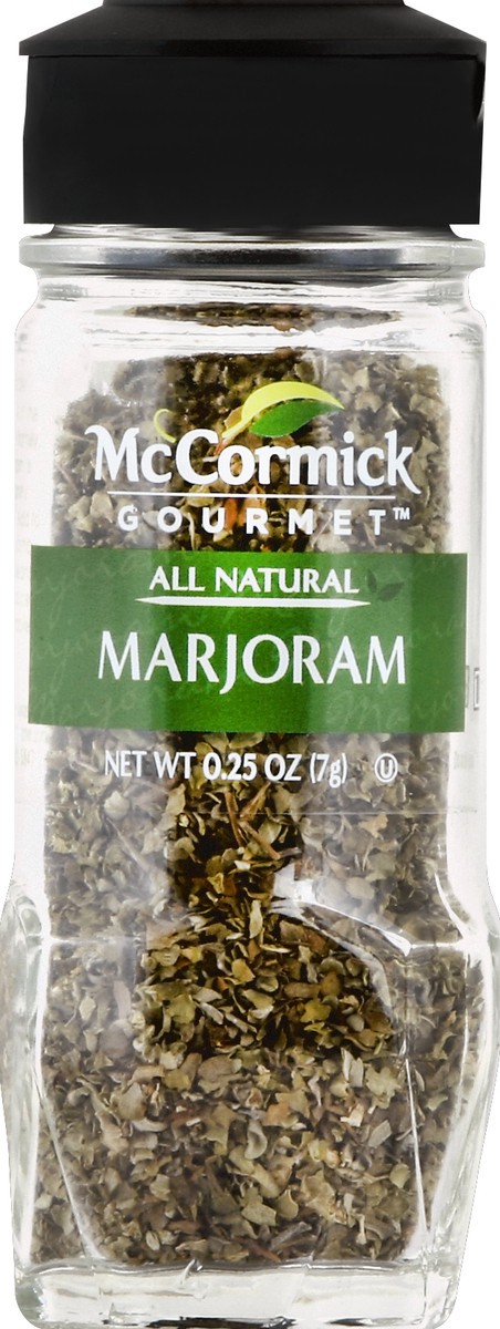 slide 1 of 3, McCormick Marjoram 0.25 oz, 0.25 oz