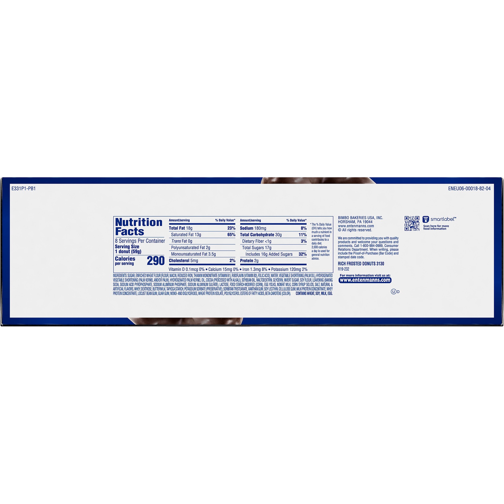 slide 2 of 5, Entenmann's Rich Frosted Donuts, 8 ct