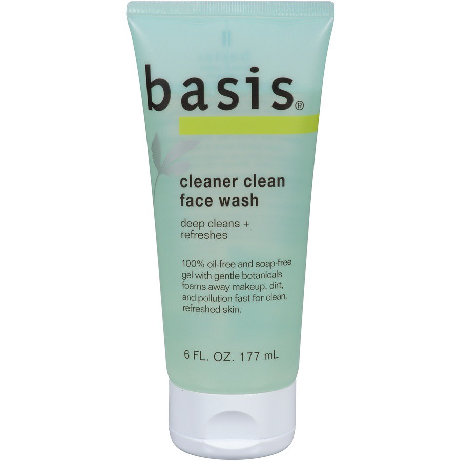 slide 1 of 5, Basis Face Wash 6 oz, 6 oz