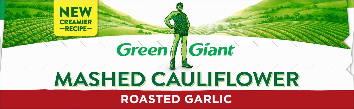 slide 7 of 9, Green Giant Roasted Garlic Mashed Cauliflower Family Size 20 oz, 20 oz