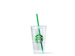 Starbucks Core Plastic Cold Cup - Clear