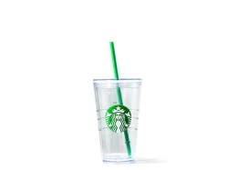 Starbucks Core Plastic Cold Cup - Clear