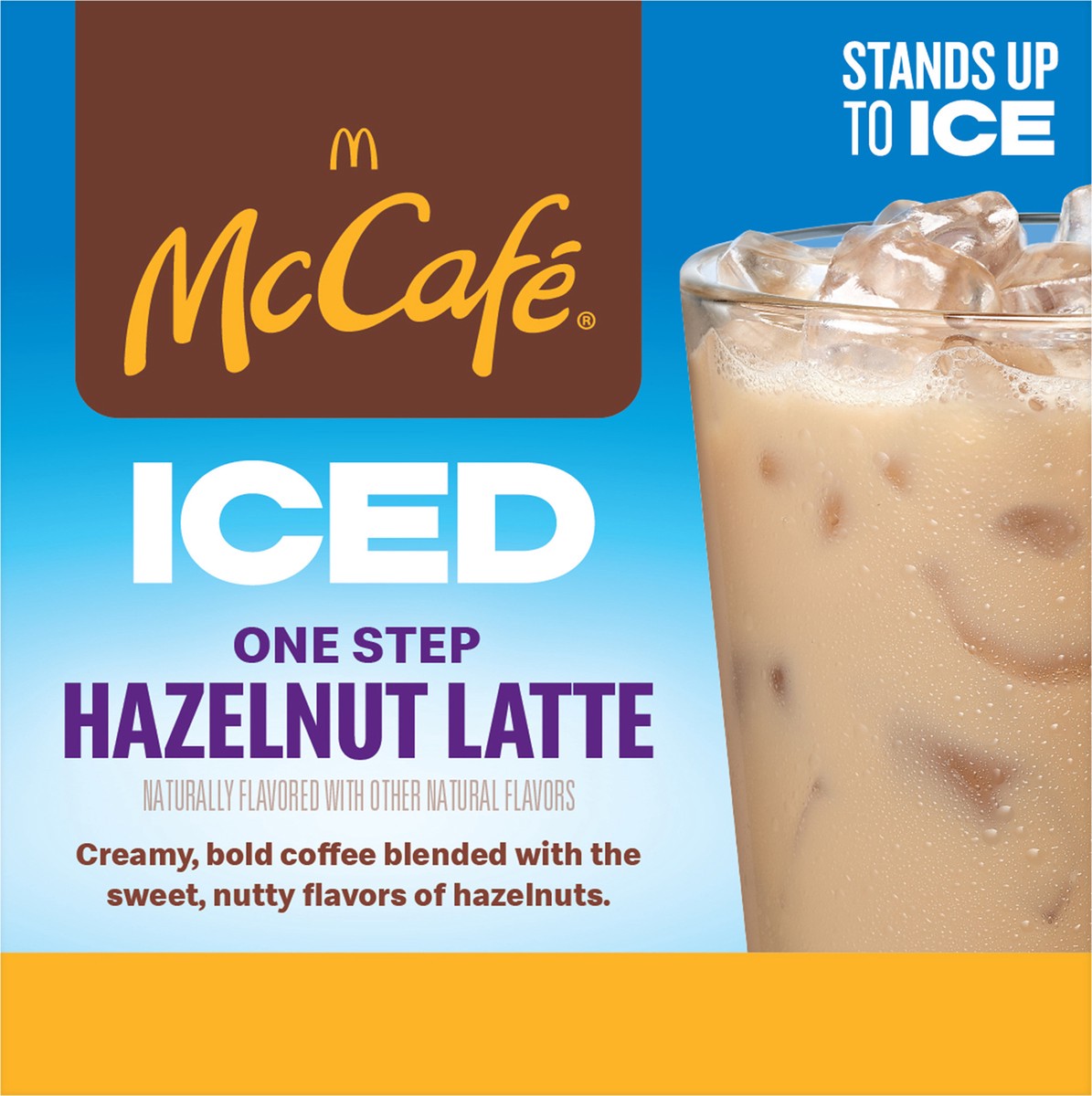 slide 2 of 7, McCafé McCafe ICED Hazelnut Latte, Keurig Single Serve K-Cups - 10 ct, 10 ct